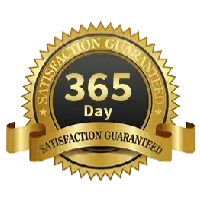 365-day money-back guarantee seal – risk-free purchase assurance for Cardio Clear 7