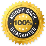 365-day money-back guarantee seal