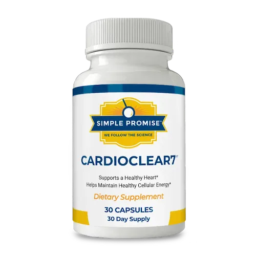 CardioClear7 1-month supply — single bottle sampler package