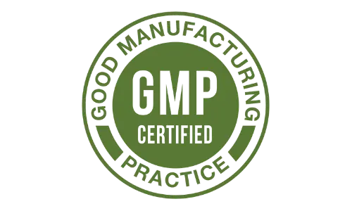 CardioClear7 GMP Certified Badge – Good Manufacturing Practice Quality Standard